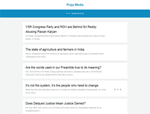 Tablet Screenshot of prajamedia.com